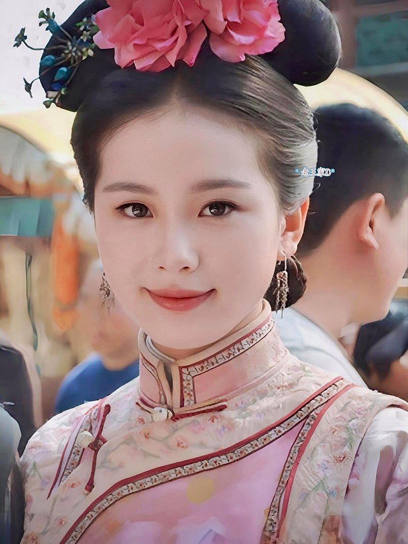 刘诗诗以往的面容散发软乎乎的温润感。（取材自微博）