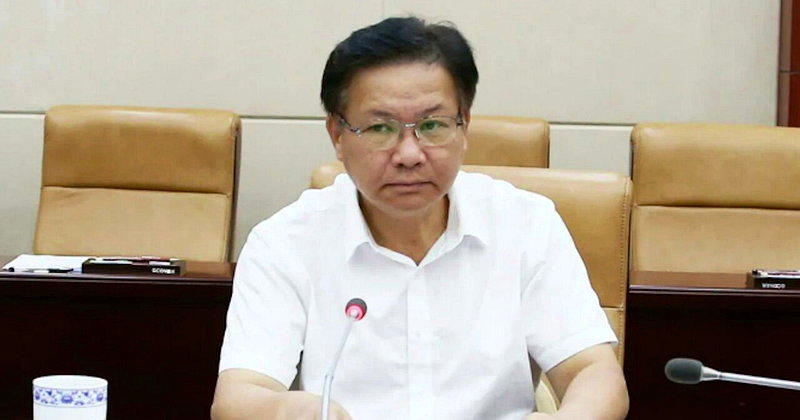 广西壮族自治区政协前副主席黄日波。(取材自微博)